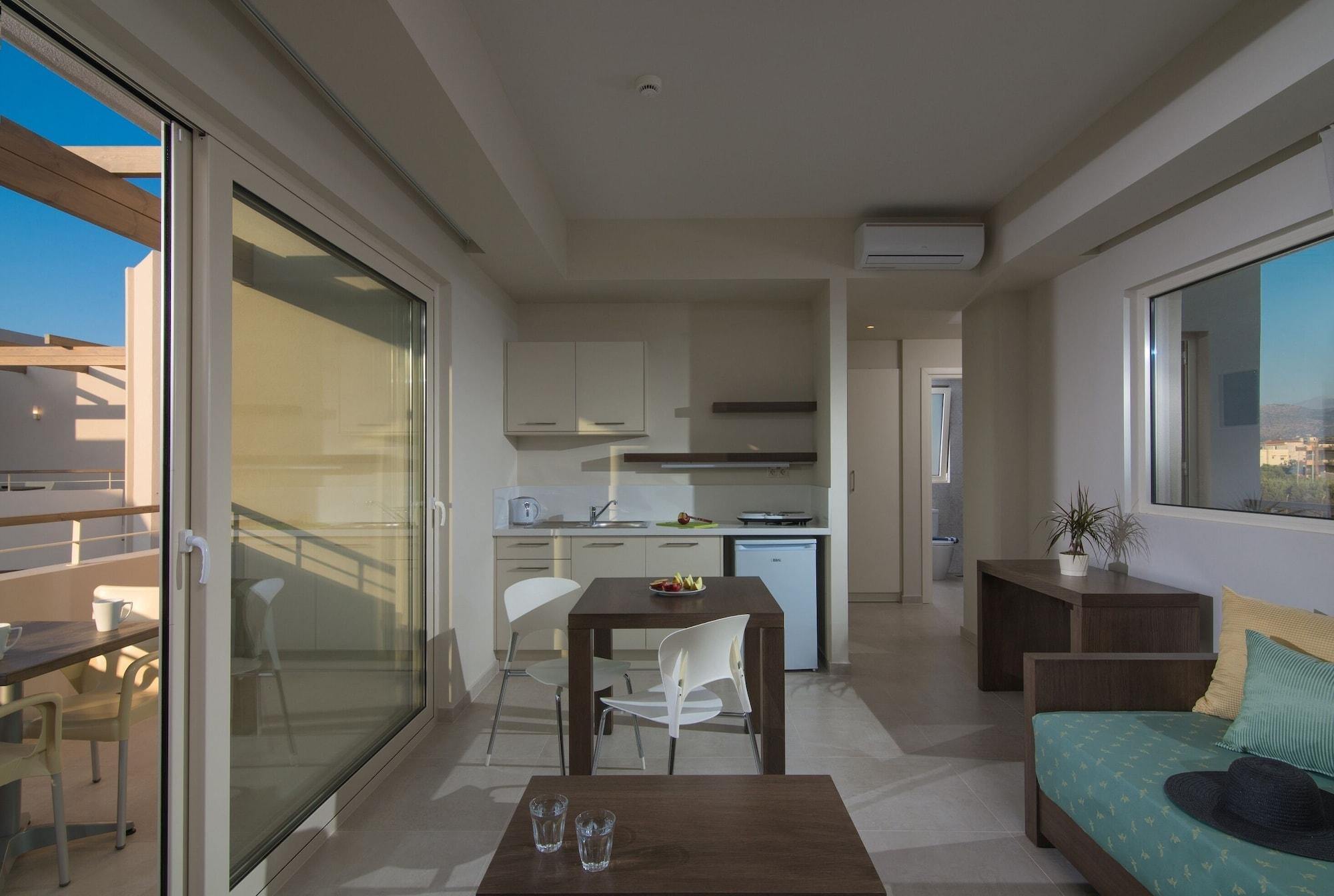 Ourania Apartments Hotel Херсонісос Екстер'єр фото